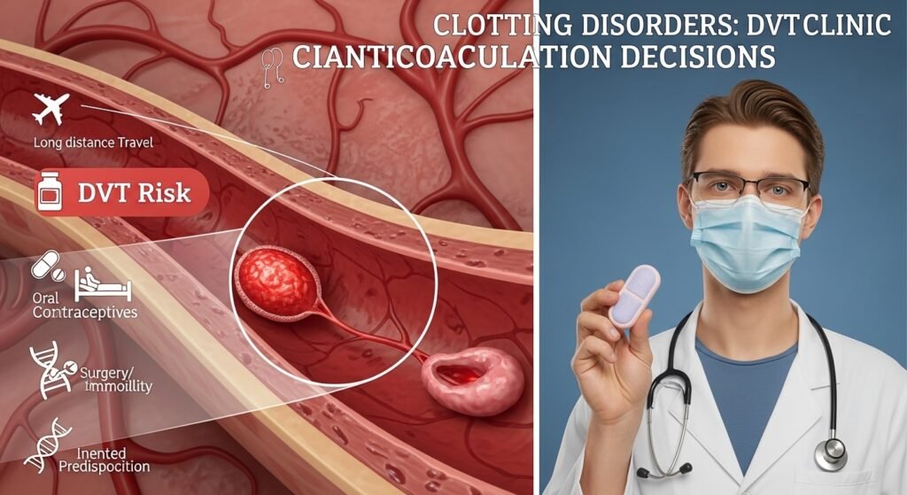Clotting Disorders: DVT Risk and Clinic Anticoagulation Decisions
