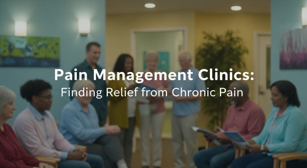 Pain Management Clinics: Finding Relief from ChronicPain