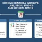 Chronic Diarrhea Workups: Labs, Stool Studies, and Referral Timing