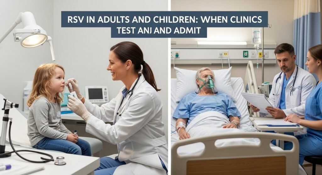 RSV in Adults and Children: When Clinics Test and Admit